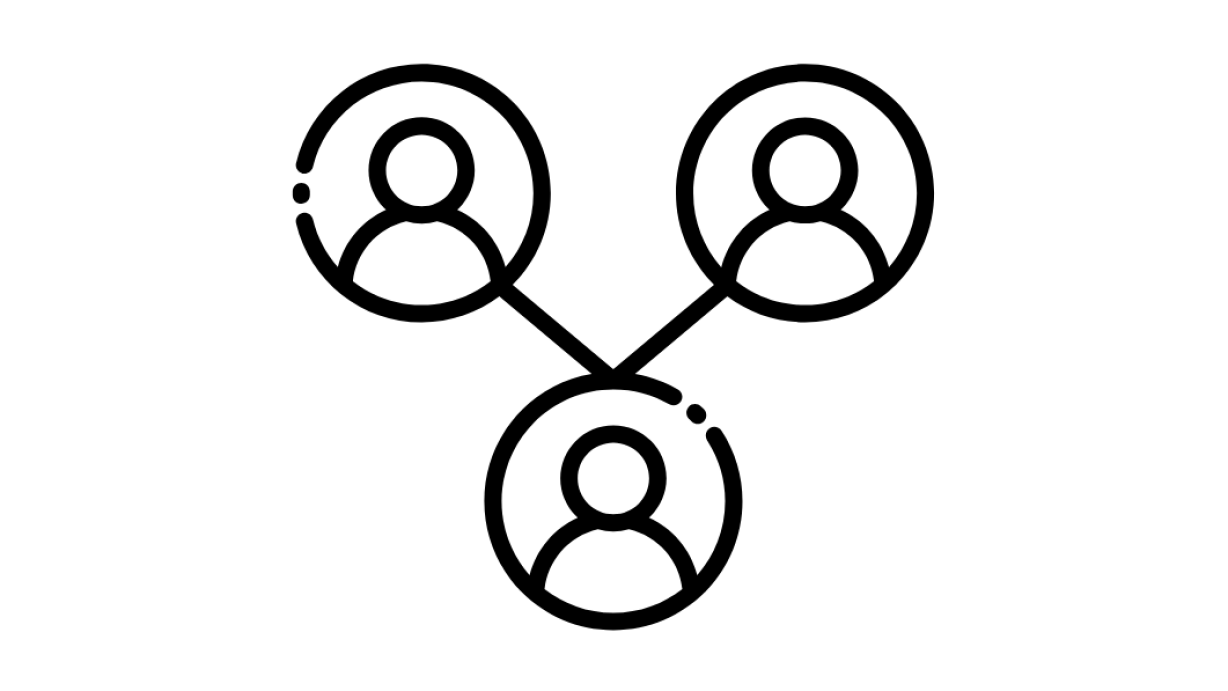 Ein Netzwerksymbol
